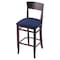Holland Bar Stool Co 25" Counter Stool, Dark Cherry Finish, Graph Anchor Seat 316025DC014 - alternate 1